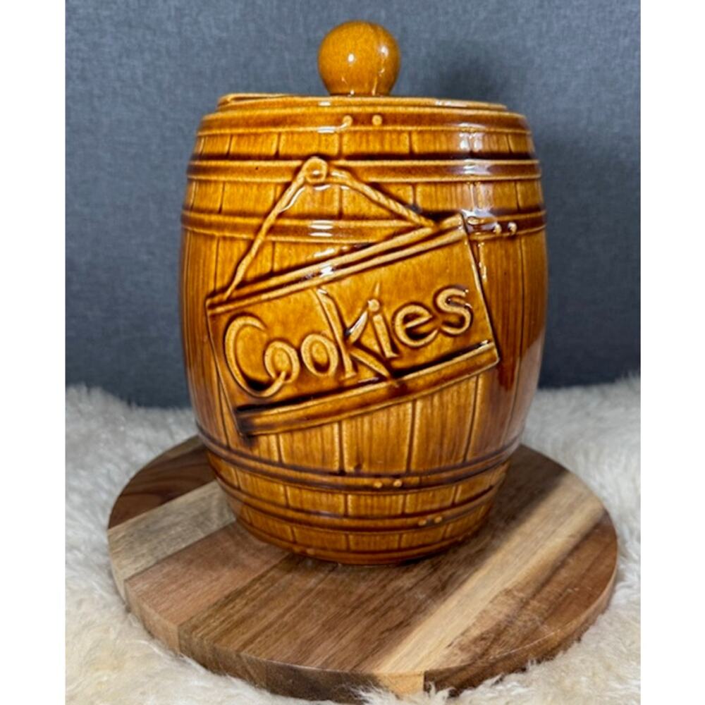 Vintage Large Cookie Jar